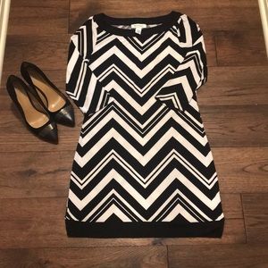 White House Black Market Chevron Dress